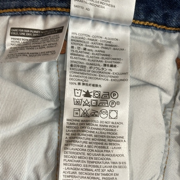 Levi's Premium Men’s 501 93 Straight Leg Jeans The Fillmore Blue Dark Wash 34 34 - Picture 11 of 14